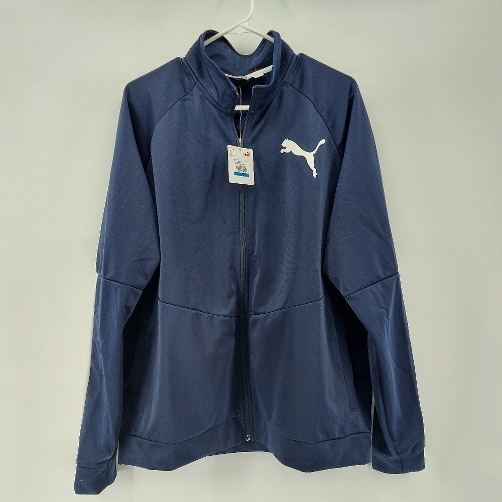 Puma  Men's Light Training Jacket Blue Size X Large